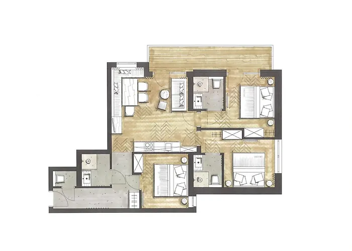 酒店 Uncle Jacks 4*